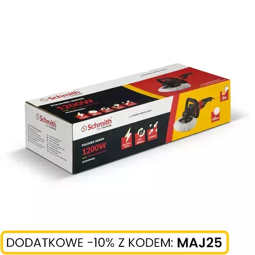 Polerka 180mm 1200W marki Schmith SCH03P04001 7