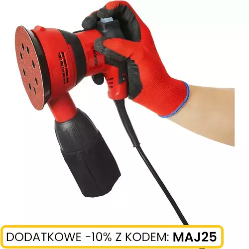 Szlifierka mimośrodowa 125mm 350W marki Schmith SCH03P06001 4