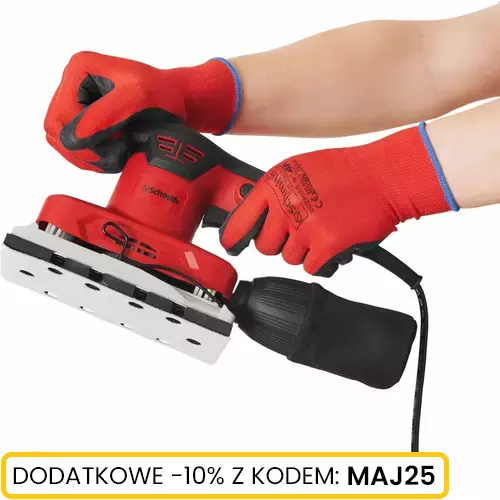 Szlifierka oscylacyjna 90x180mm 320W marki Schmith SCH03P06002 2