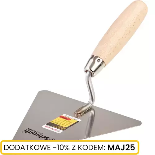 Kielnia trójkątna nierdzewna 200mm Schmith