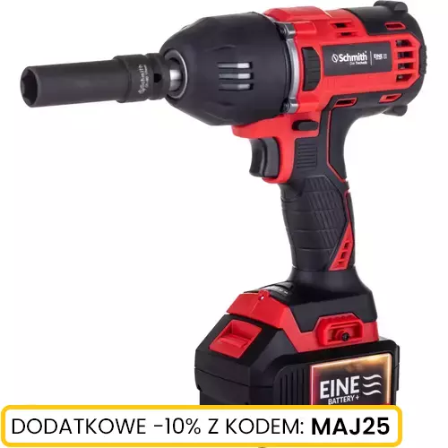 Klucz udarowy 1/2" 18V bezszczotkowy 400NM Schmith