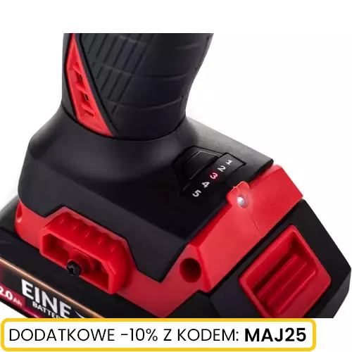 Klucz udarowy 1/2" 18V bezszczotkowy 400NM marki Schmith S-KUD12B-1 6
