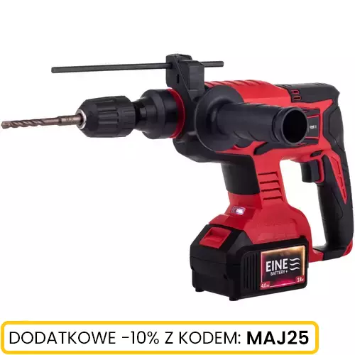 Młotowiertarka SDS-PLUS 18V bezszczotkowa 1,7J marki Schmith S-MUDB-0 3