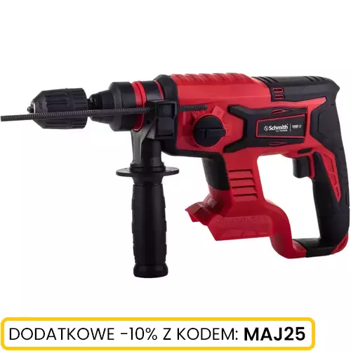 Młotowiertarka SDS-PLUS 18V bezszczotkowa 1,7J marki Schmith S-MUDB-0