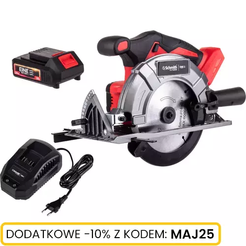 Pilarka tarczowa 18V 165mm 1x2,0Ah