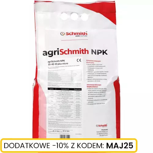 Krystaliczny nawóz dolistny NPK 10-40-10 10kg marki Schmith