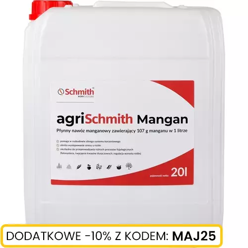 Płynny nawóz zawierający Mangan 20l