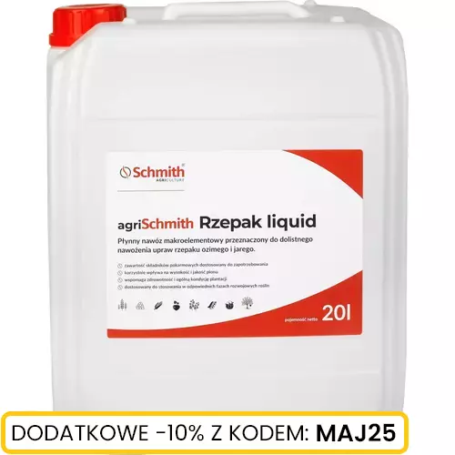 Płynny nawóz nalistny pod rzepak 20l