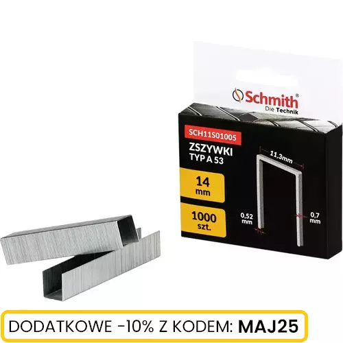 Zszywki TYP A 14mm 1000szt.
