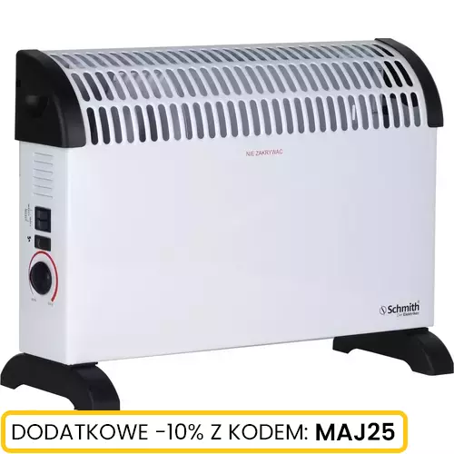 Grzejnik elektryczny konwektorowy 750W/1250W/2000W TURBO