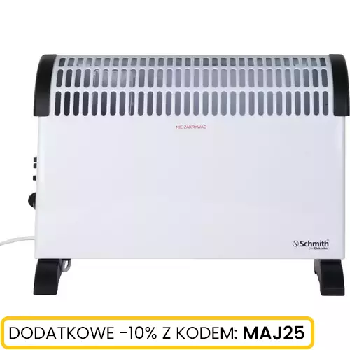 Grzejnik elektryczny konwektorowy 750W/1250W/2000W TURBO Schmith