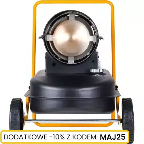 Nagrzewnica olejowa na wózku 30 kW marki Schmith