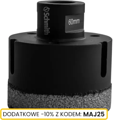 Otwornica diamentowa M14 - 60 mm