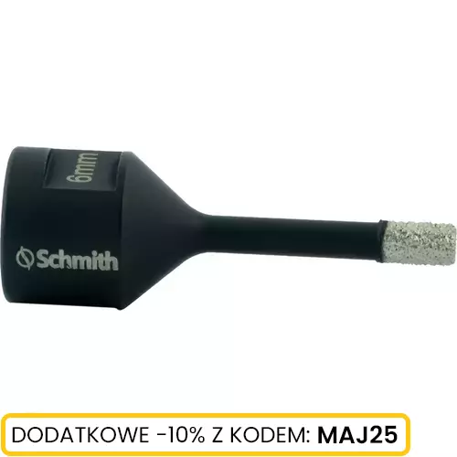 Otwornica diamentowa M14 - 6 mm marki Schmith SOD-M14/6