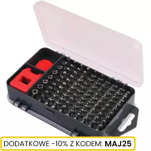 Zestaw narzędzi precyzyjnych do elektroniki 108 szt Schmith