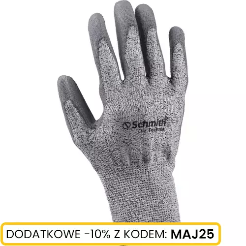 Rękawice antyprzecięciowe z zawieszką rozmiar 10 marki Schmith