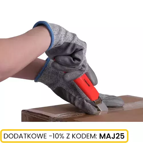 Rękawice antyprzecięciowe z zawieszką rozmiar 10 marki Schmith SRAPZ-10 1
