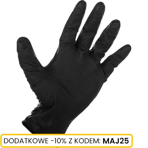 Rękawiczki Nitrile BlackGrip L 50 szt