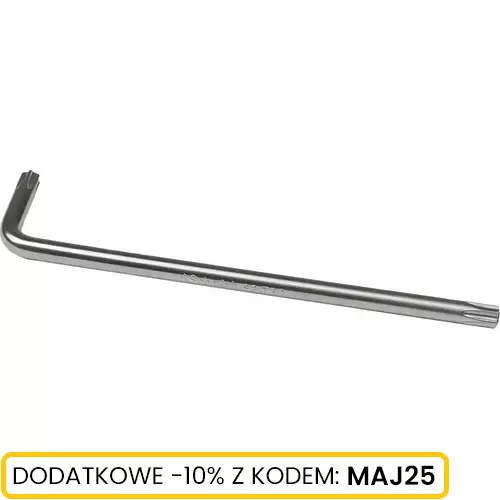 Klucz torx tamper długi TT30