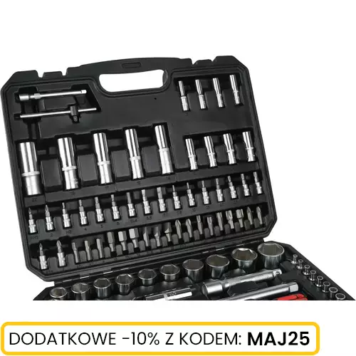 Zestaw narzędzi 1/4" 1/2" 110 szt marki Schmith SCH01Z01110