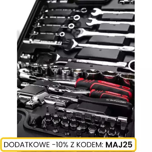 Zestaw Kluczy Nasadowych 82 elementów Schmith