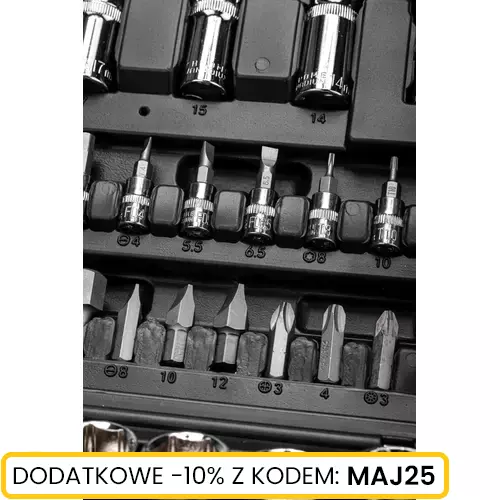 Komplet kluczy nasadowych 108 szt marki Schmith SQN2-108 2