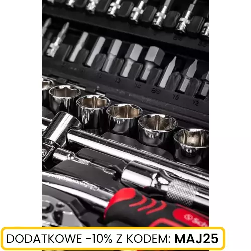 Komplet kluczy nasadowych 108 szt marki Schmith SQN2-108 3
