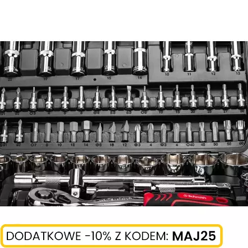 Komplet kluczy nasadowych 108 szt marki Schmith SQN2-108 5
