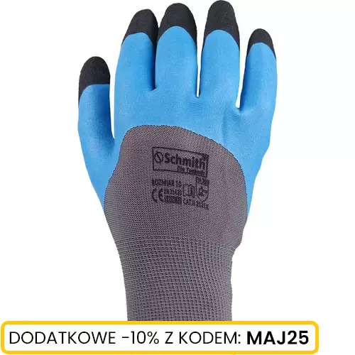 Rękawice powlekane lateksem 10(komplet = 12 par)
