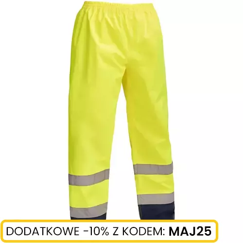 Spodnie robocze odblaskowe L