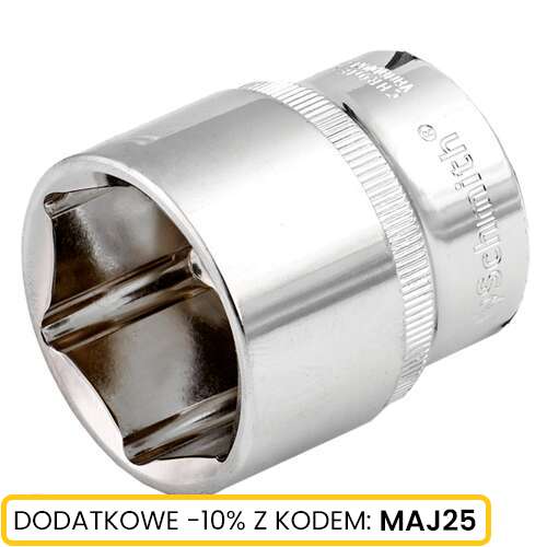 Nasadka sześciokątna 1/2" 23 mm [BZ], Rozmiar: 23  Schmith