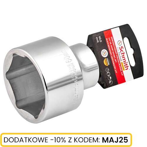 Klucz nasadowy sześciokątny 3/4" 60 mm Schmith