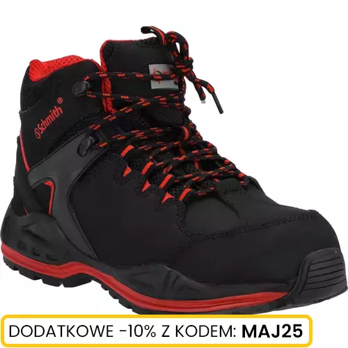 Buty robocze, ochronne z podnoskiem SAFE EXTREME 2 r. 41, Rozmiar obuwia: 41 Schmith