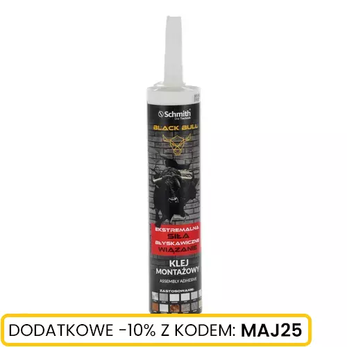 Klej montażowy Black Bull 290 ml Schmith