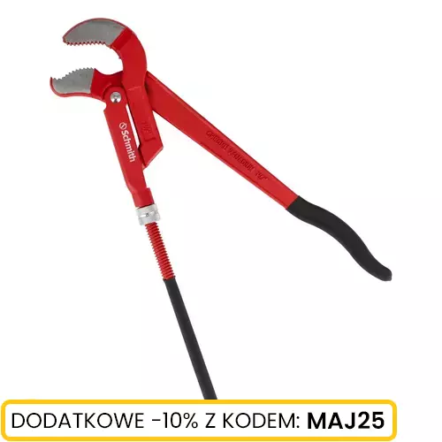 Klucz nastawny do rur typ-S 1-1/2", Rozmiar: 1-1/2" Schmith