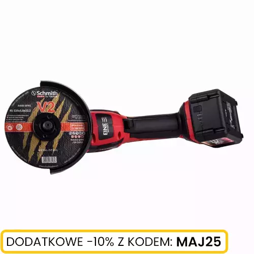 Szlifierka kątowa 18V 125mm bezszczotkowa