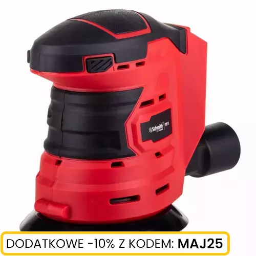 Szlifierka mimośrodowa akumulatorowa 18V 125mm Schmith